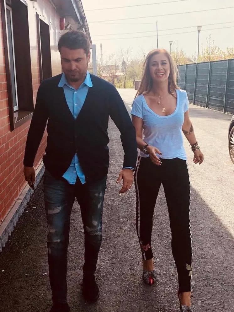 Adrian Mutu, antrenor, alături de Anamaria Prodan