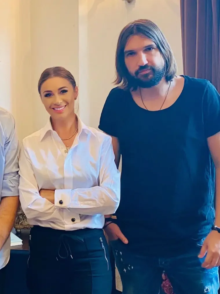 Dan Alexa, antrenor, alături de Anamaria Prodan