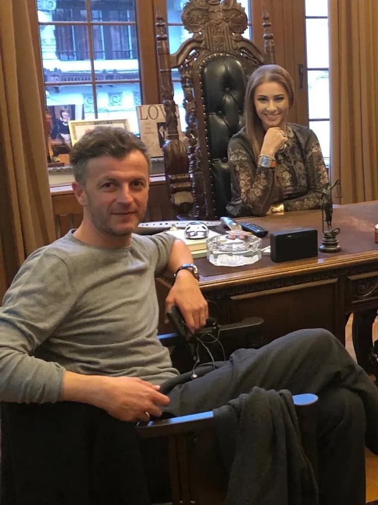 Ovidiu Burcă, antrenor, alături de Anamaria Prodan