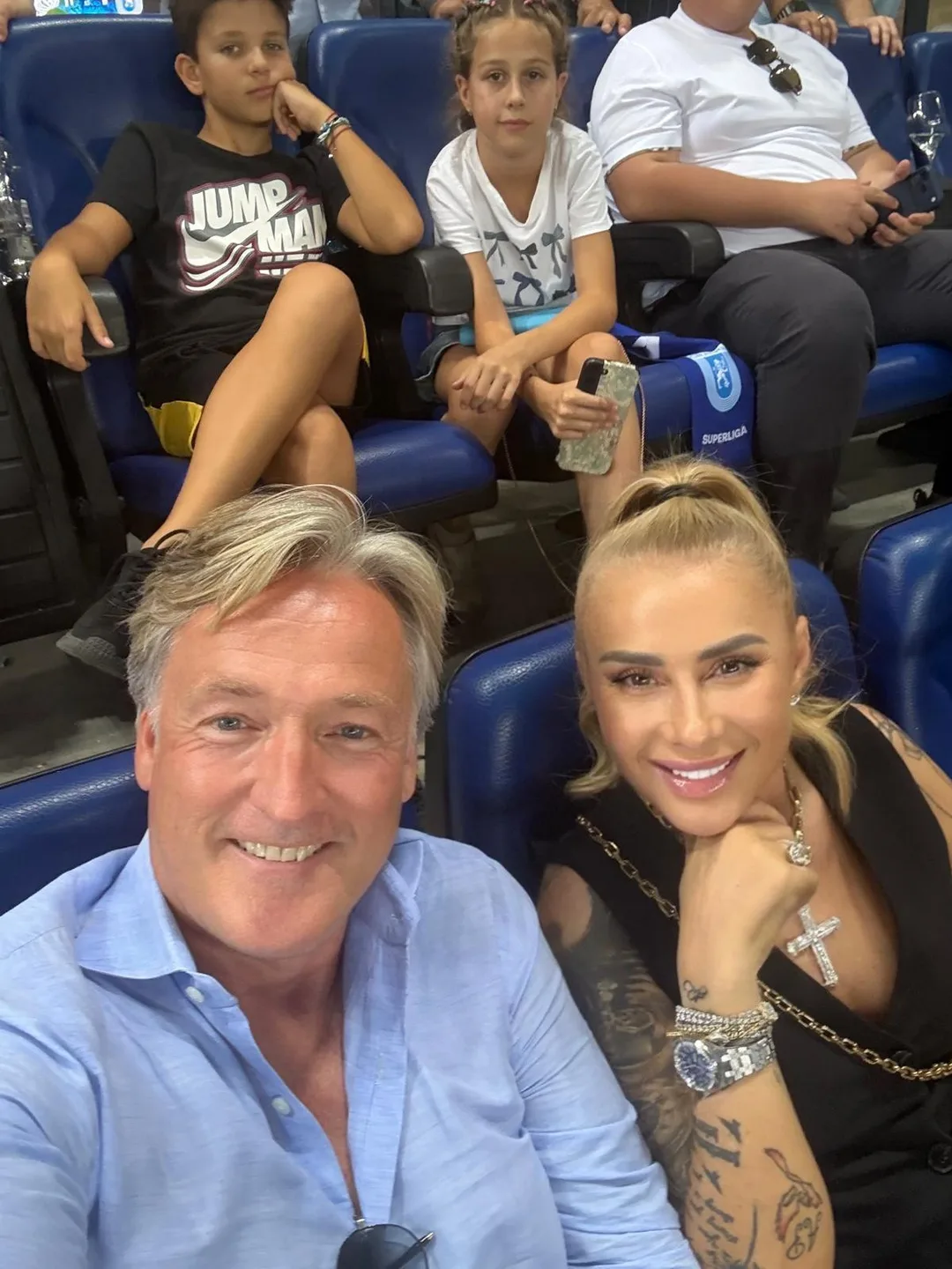 Sascha Empacher, agent fifa, alături de Anamaria Prodan