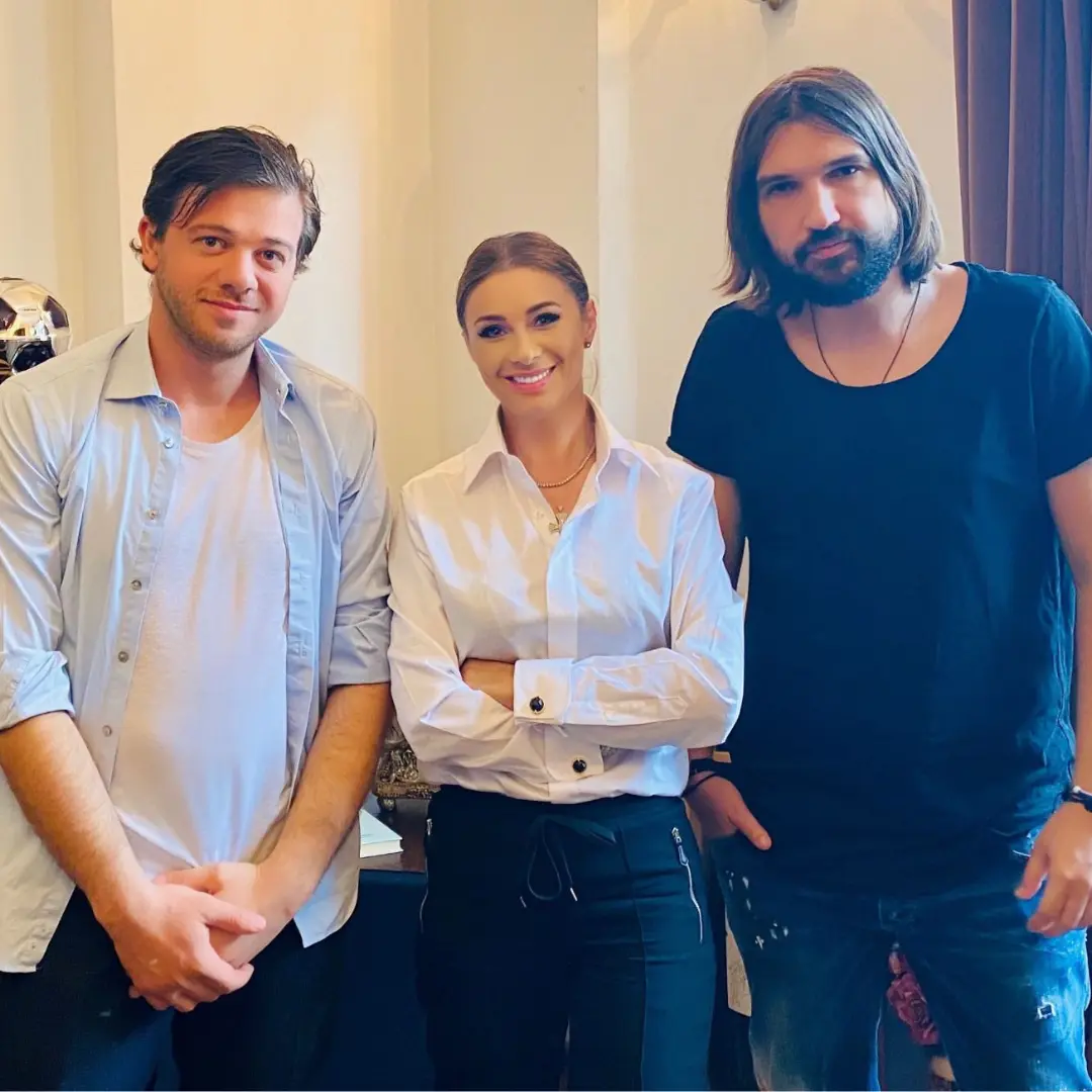 Anamaria Prodan alături de Dan Alexa